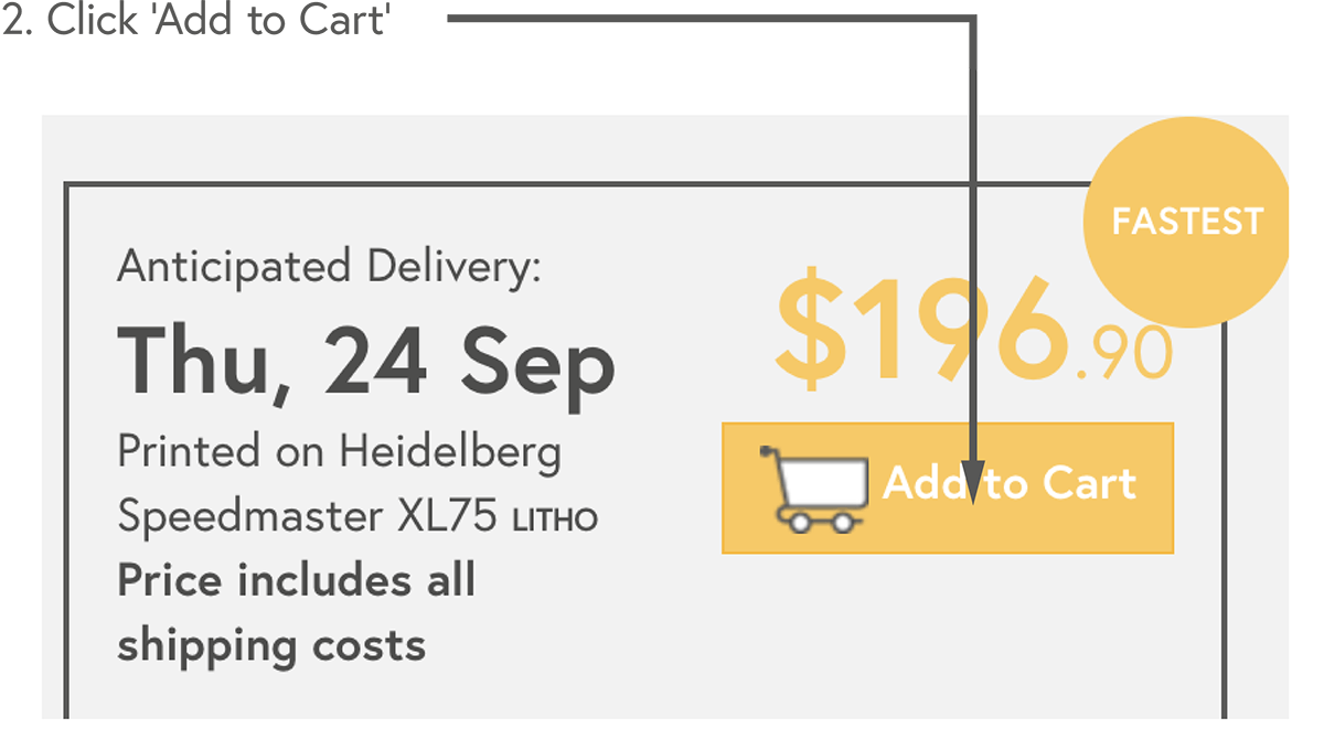 Click 'Add to cart'