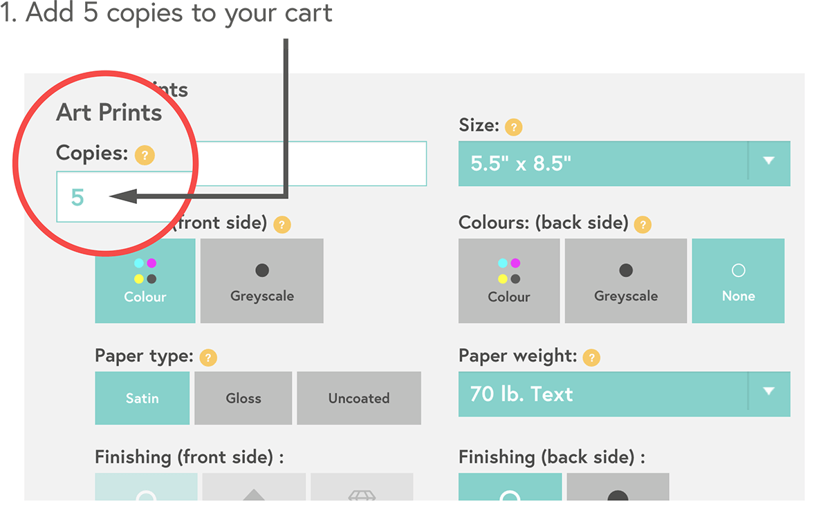 Add 5 copies to your cart