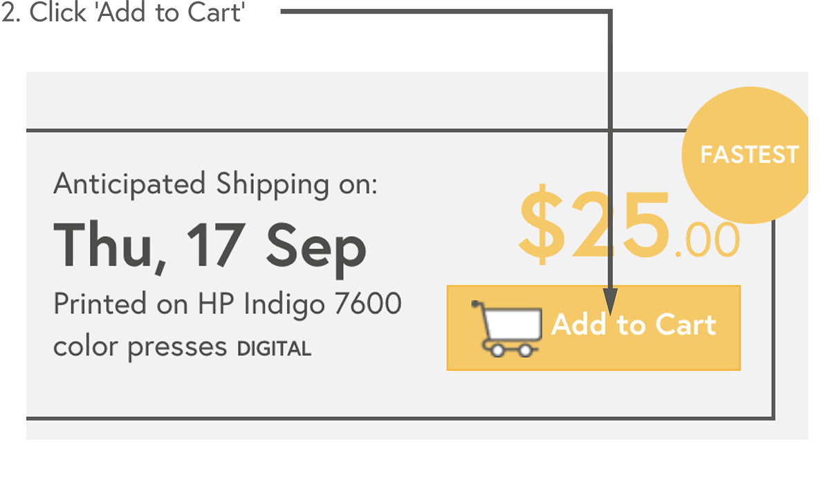 Click 'Add to cart'